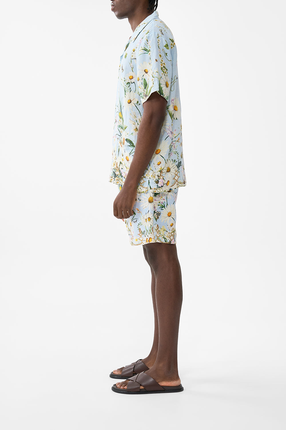 The CAMILLA Short Sleeve Cabana Shirt in our Floral Freefall print.