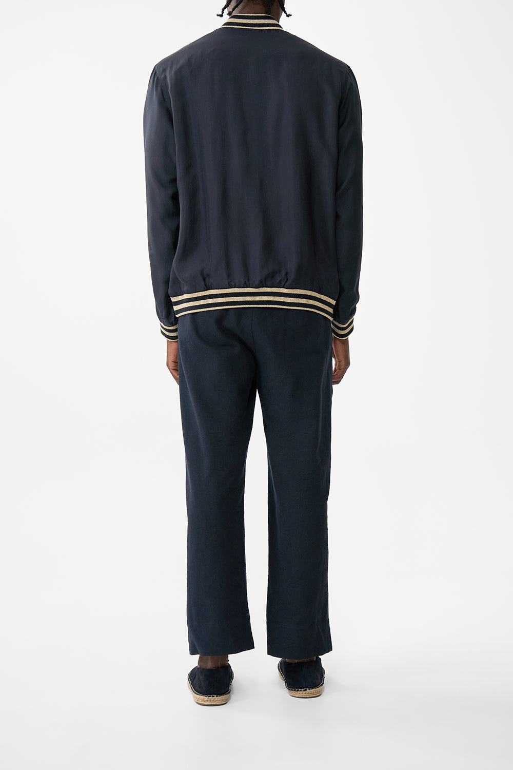 The CAMILLA Reversible Zip Through Bomber Jacket in our Soap Opera print.