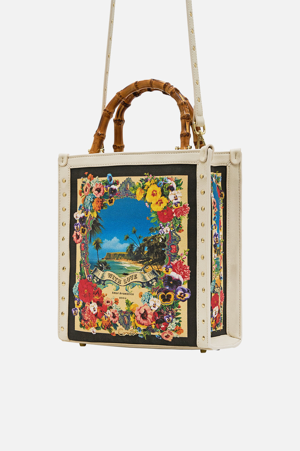 The CAMILLA North South Tote in our Bathing Bombshell print.