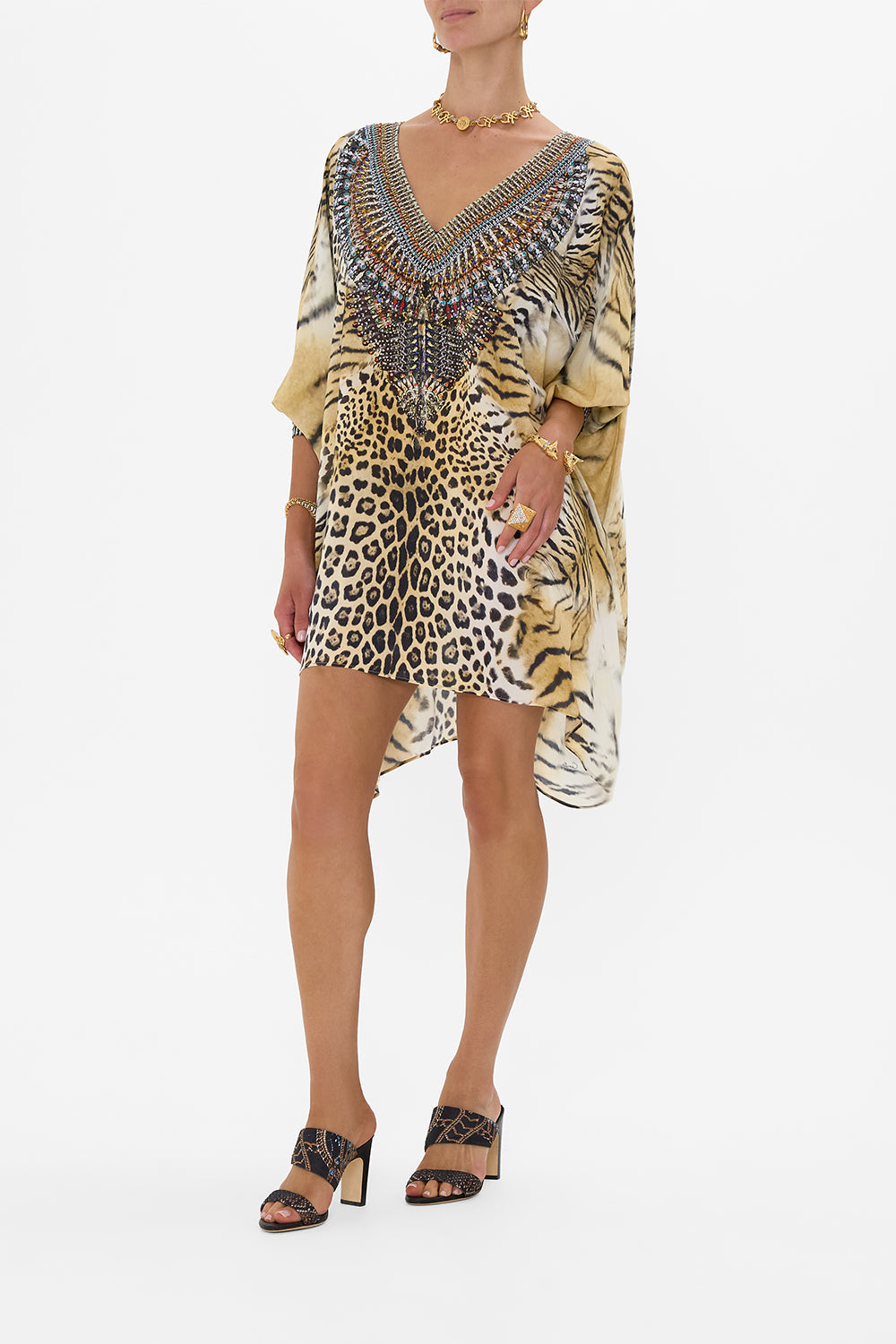 SHORT KAFTAN WITH CUFF JAGUAR