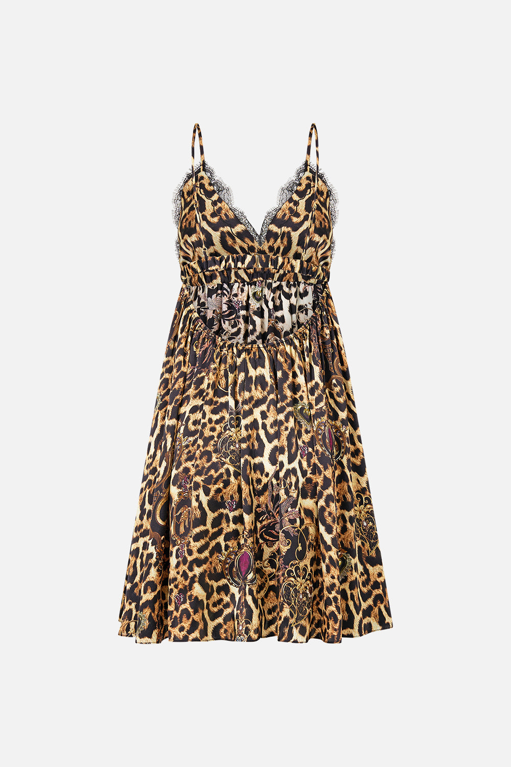 BRALETTE DETAIL SHORT DRESS SAINTS AND SISTERS