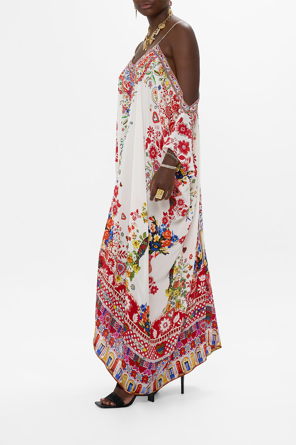 SHOESTRING STRAP KAFTAN FAITH, LUCK & JUSTICE