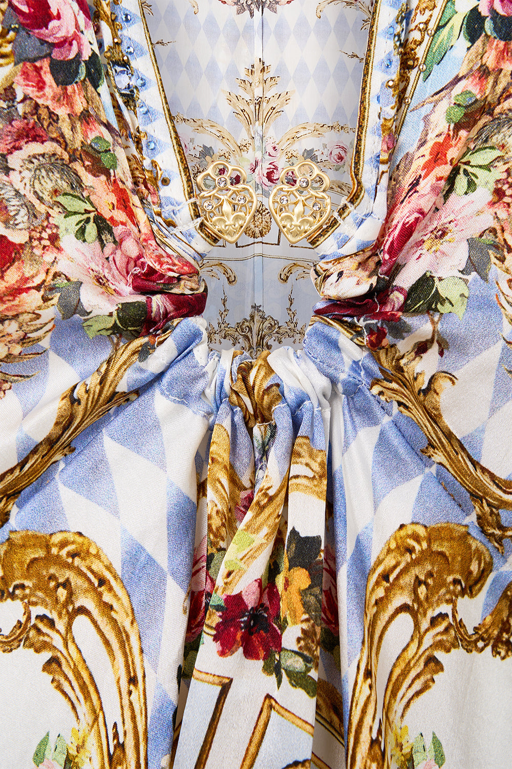 SHORT KAFTAN WITH HARDWARE THRONE GAMES