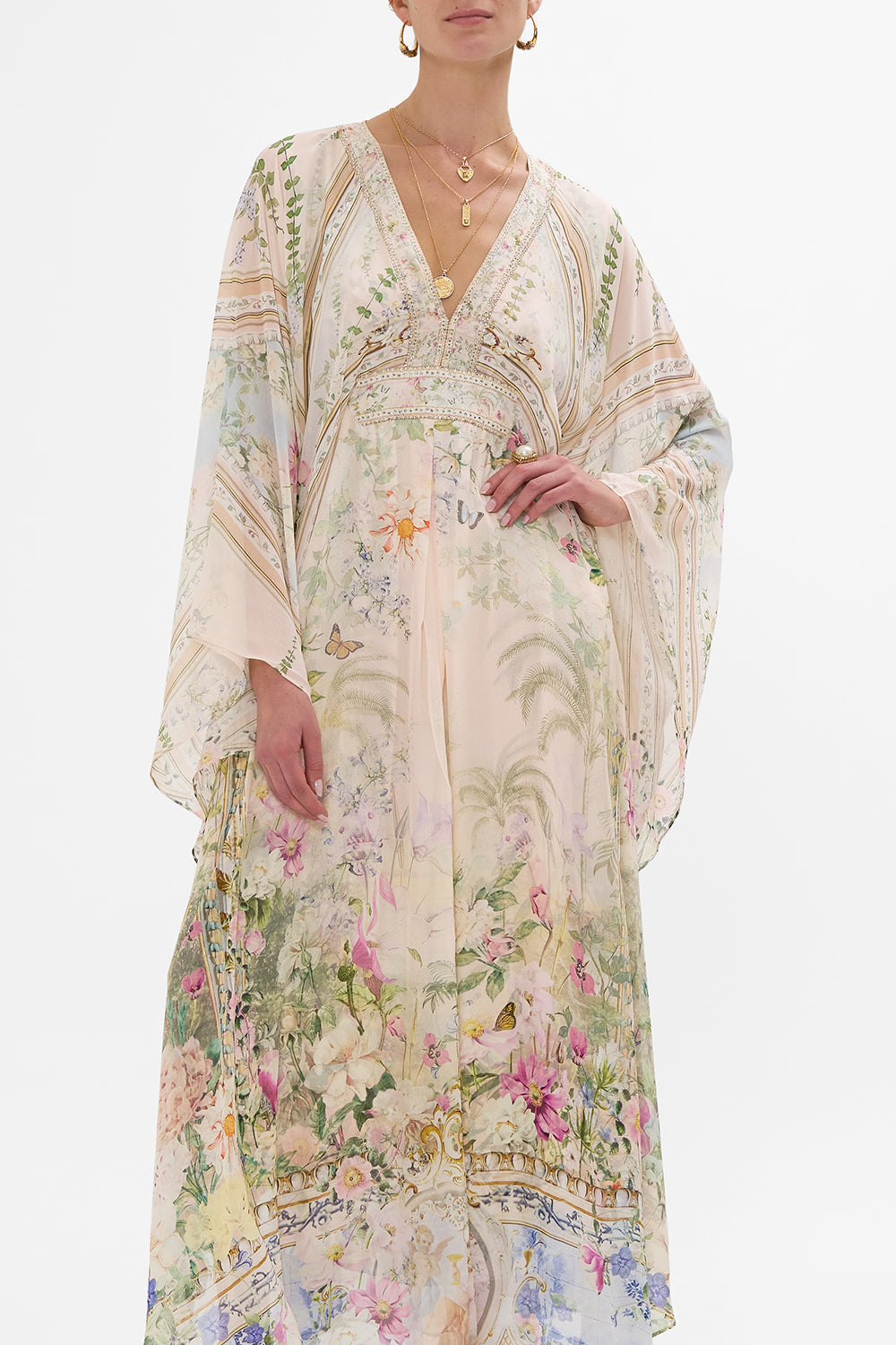 LONG KAFTAN WITH WAIST DETAIL PALACIO PLAYGROUND