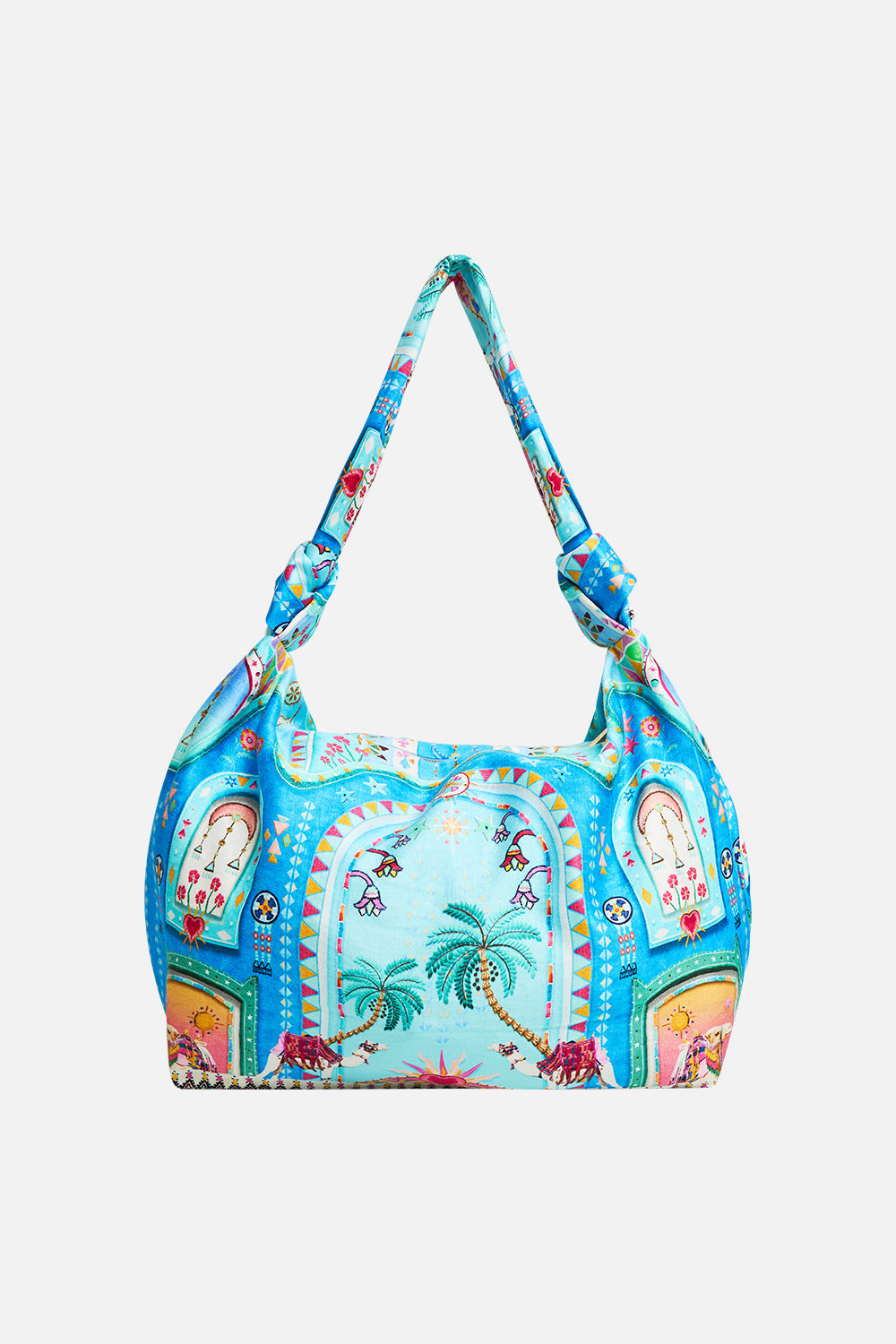SLOUCH SHOULDER BAG A PAINTED VILLAGE
