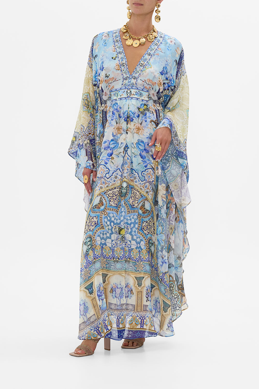 LONG KAFTAN WITH WAIST DETAIL AL MANIAL PALACE MEMOIRS