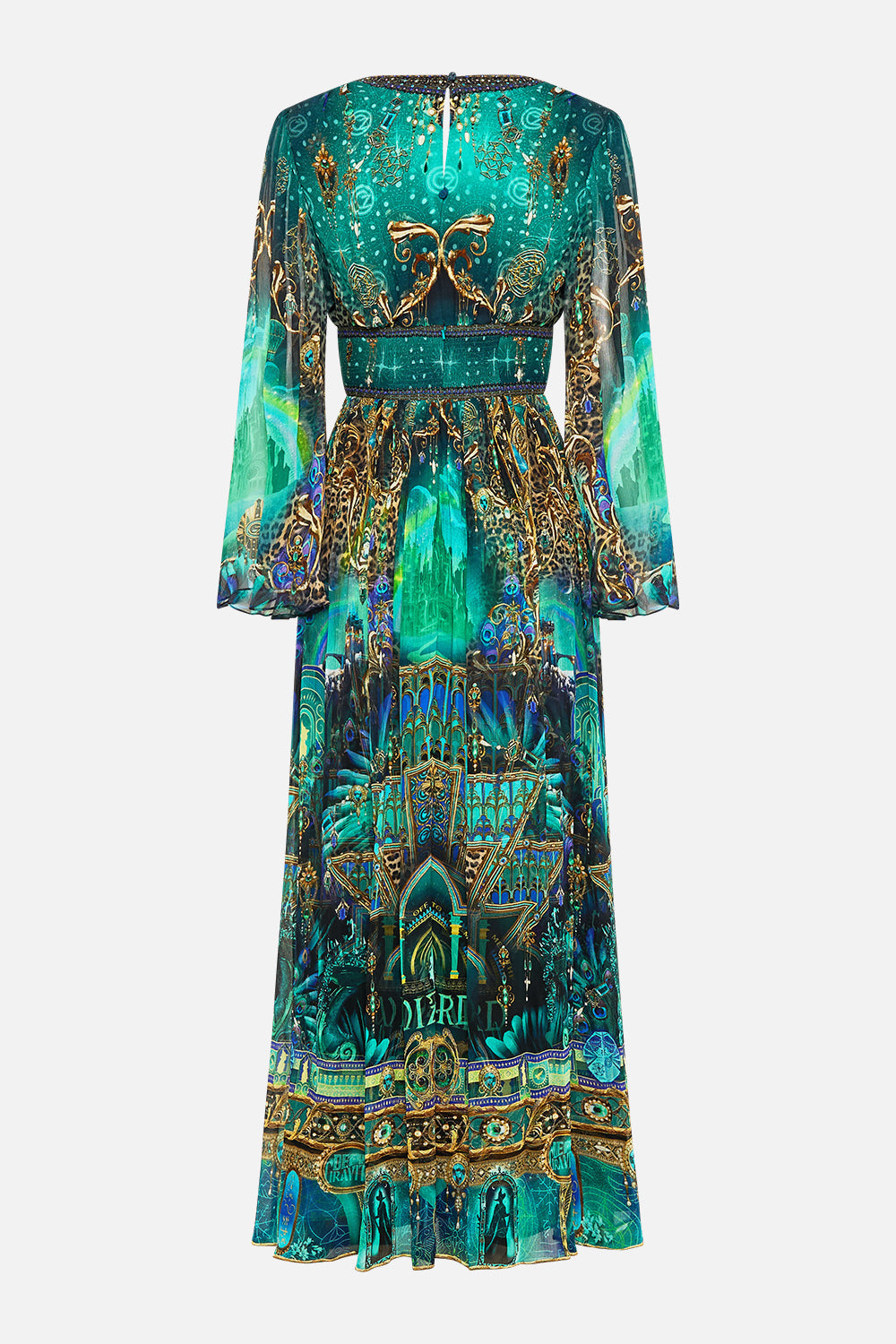 HARDWARE DETAIL LONG SLEEVE DRESS DEFY GRAVITY