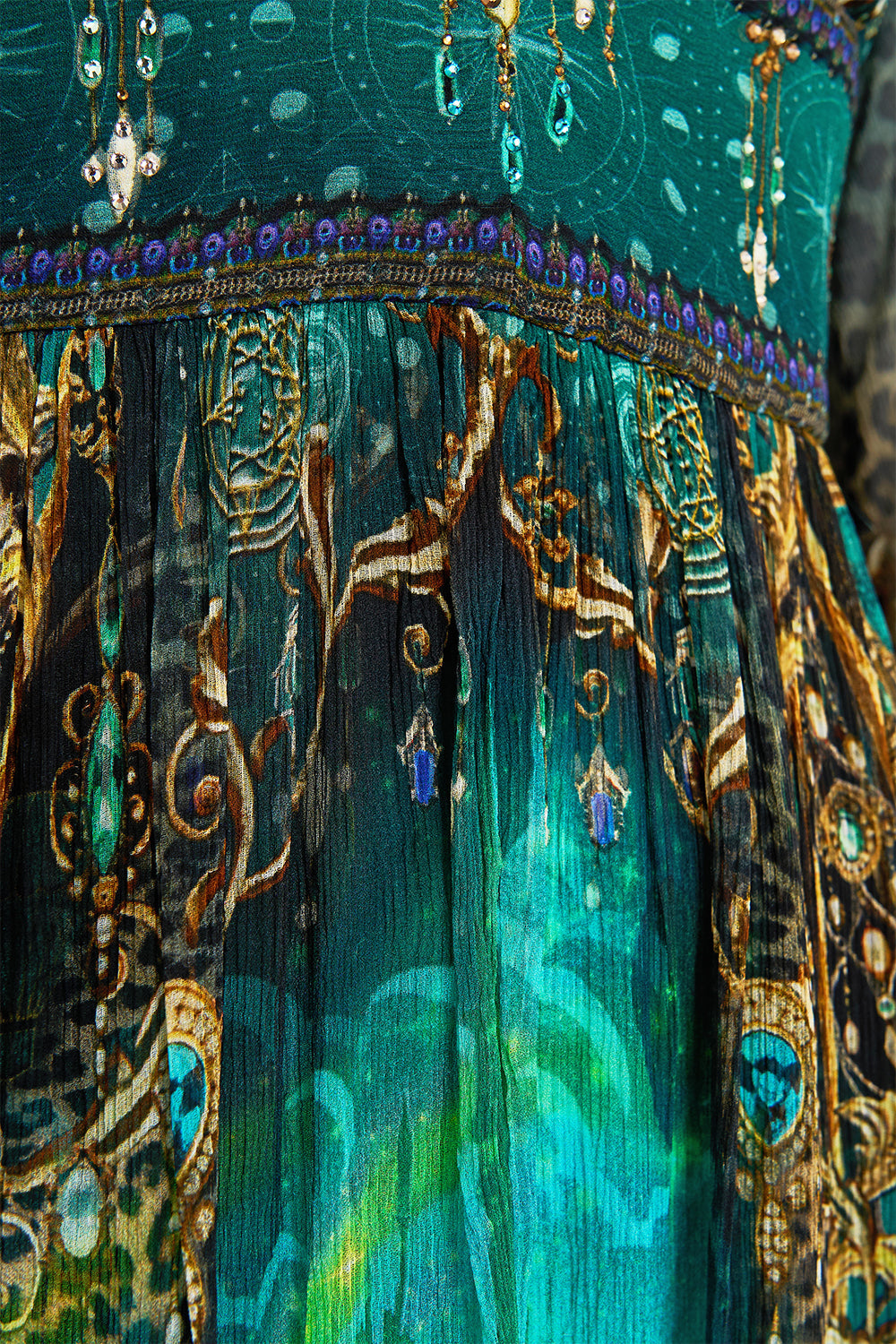 HARDWARE DETAIL LONG SLEEVE DRESS DEFY GRAVITY