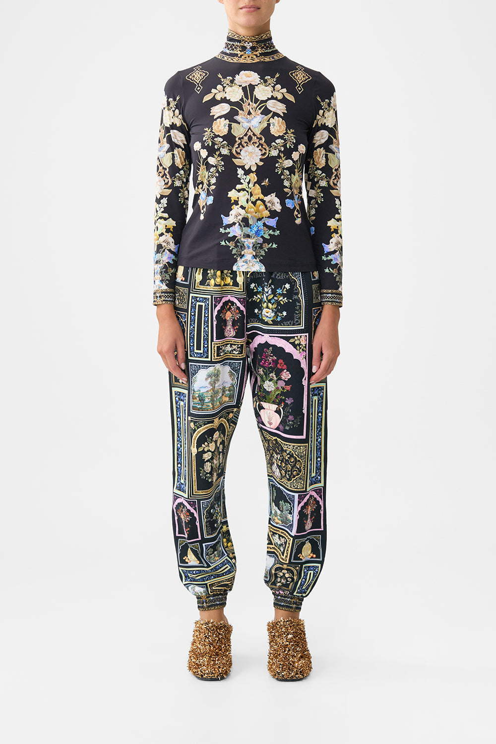 JERSEY TURTLENECK OTTOMAN ELEGANCE