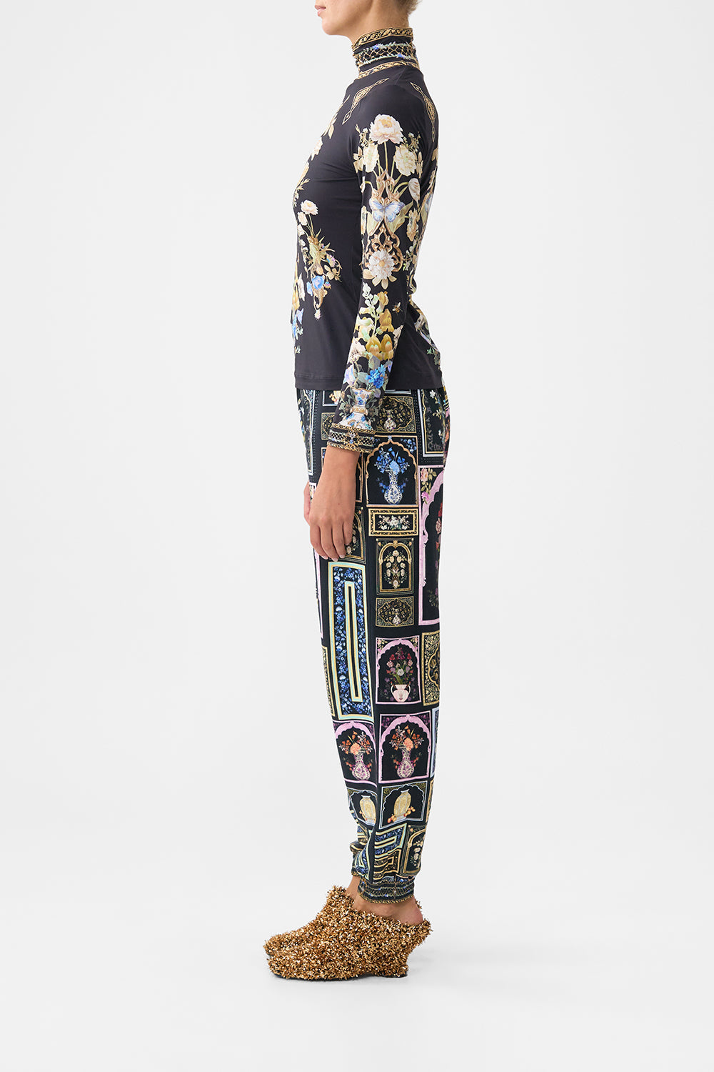 JERSEY TURTLENECK OTTOMAN ELEGANCE