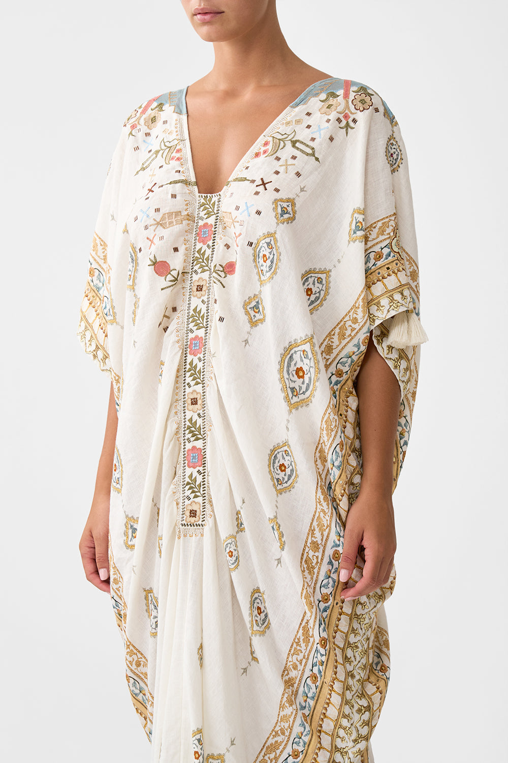 KAFTAN WITH FRONT TAB DETAIL OTTOMAN DYNASTY