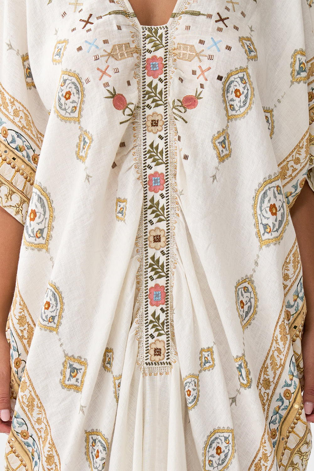 KAFTAN WITH FRONT TAB DETAIL OTTOMAN DYNASTY