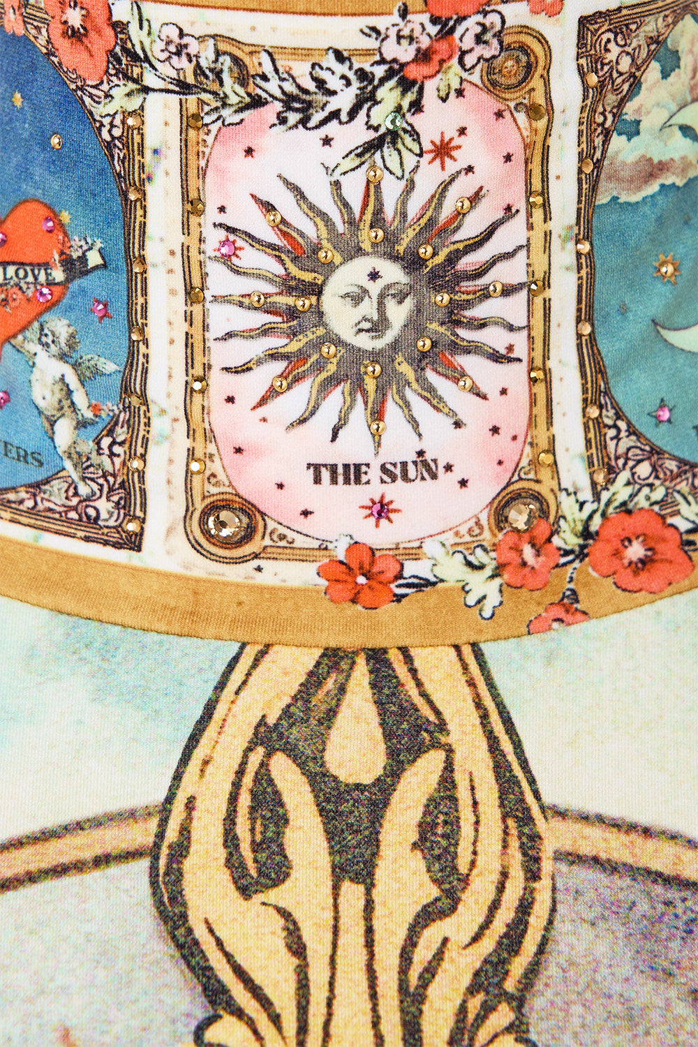 CROPPED JERSEY TURTLENECK MY LUCKY STARS