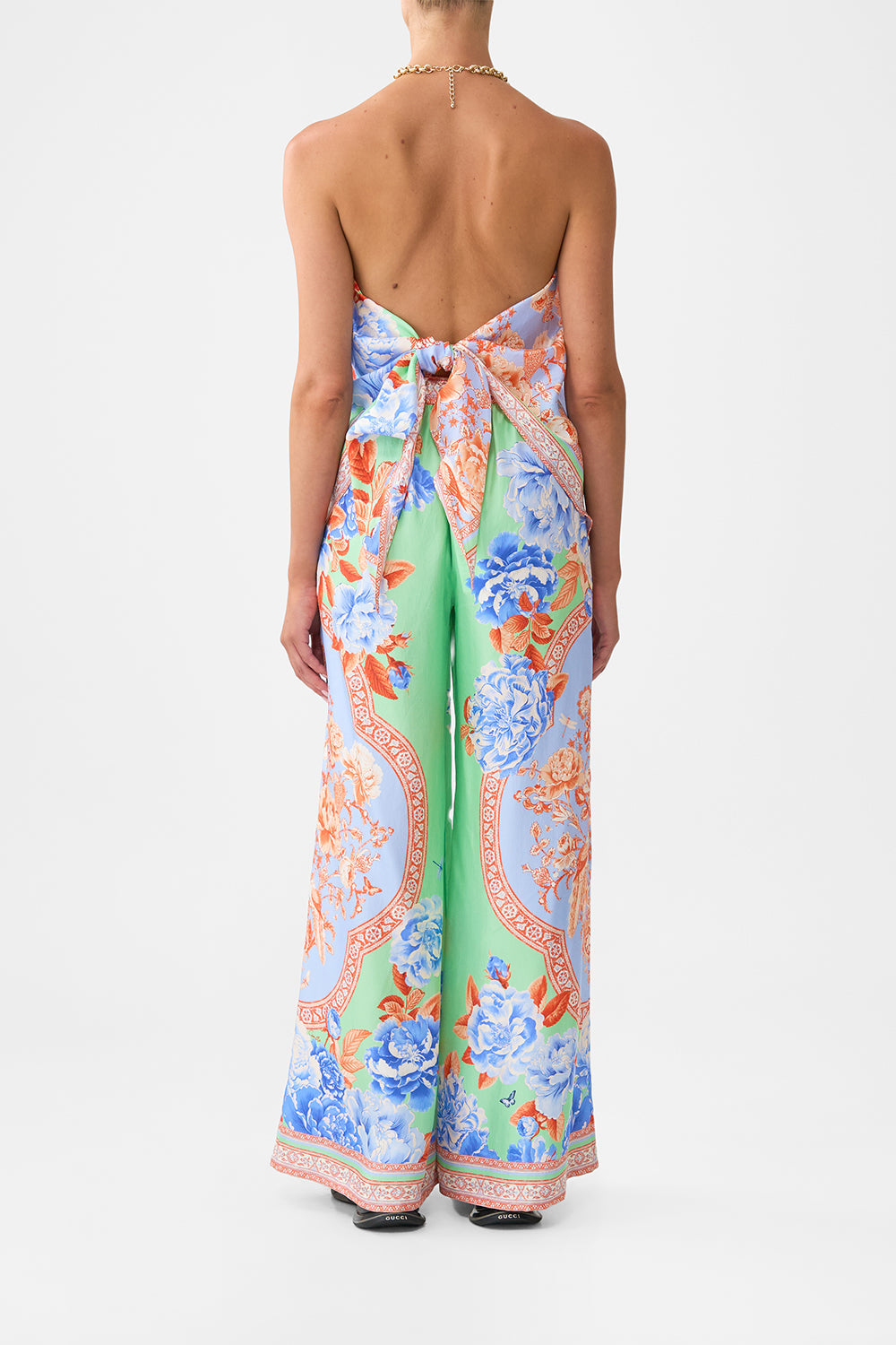 KNOTTED SCARF TOP TOPKAPI POP