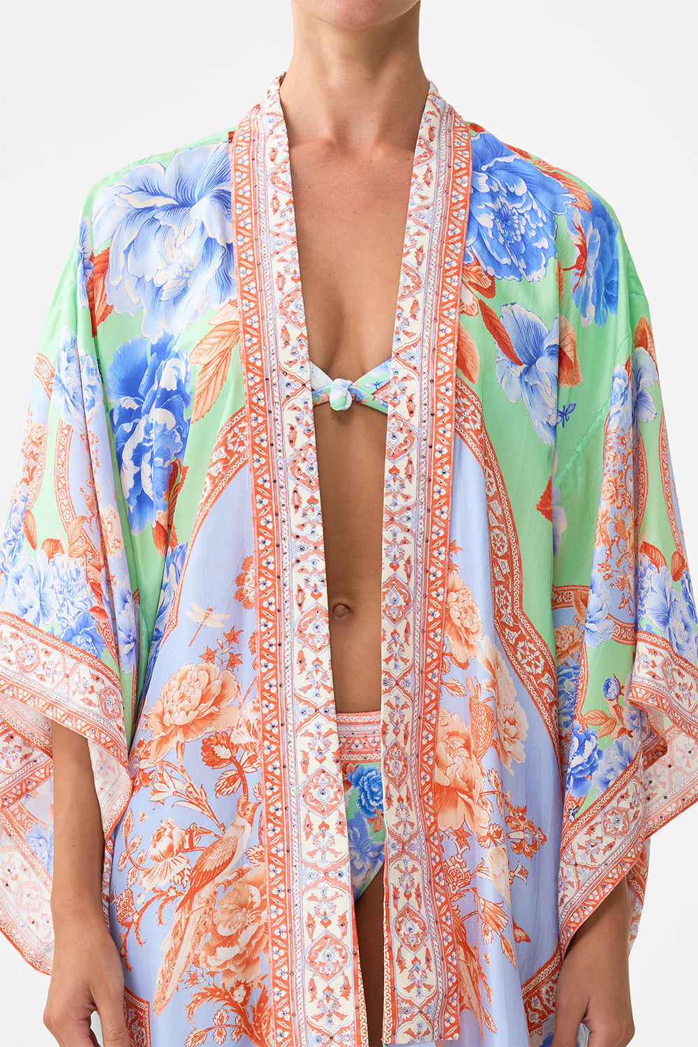 KIMONO LAYER WITH COLLAR TOPKAPI POP