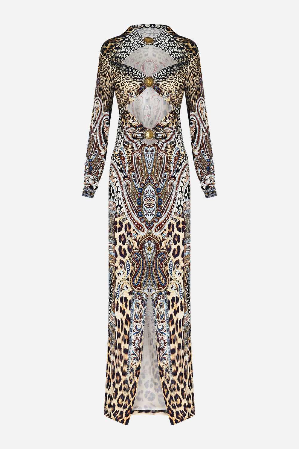 BACK DETAIL JERSEY DRESS ISTANBUL ANIMALIA