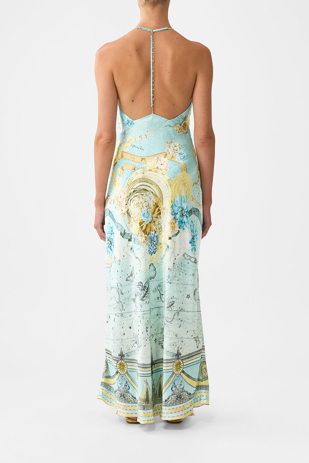 HALTER CHAIN SLIP DRESS MY LUCKY STARS