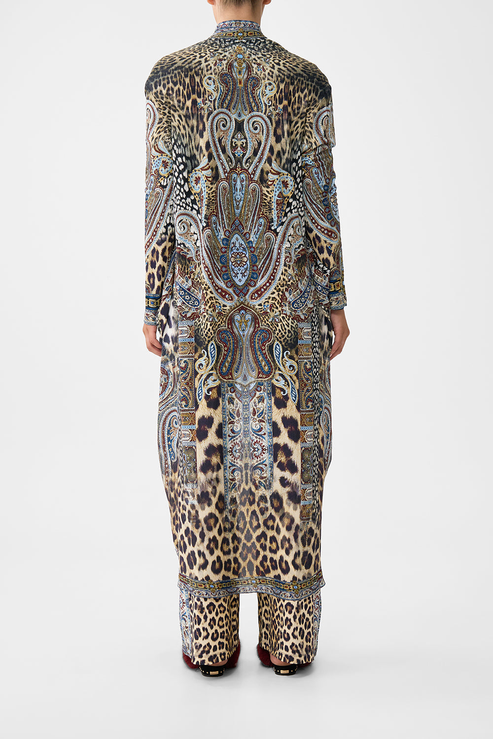 LONG CASUAL JACKET WITH POCKETS ISTANBUL ANIMALIA