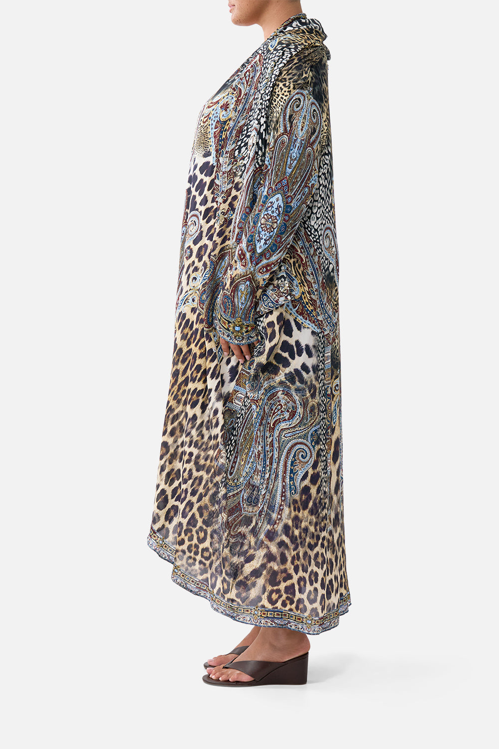 LONG CASUAL JACKET WITH POCKETS ISTANBUL ANIMALIA