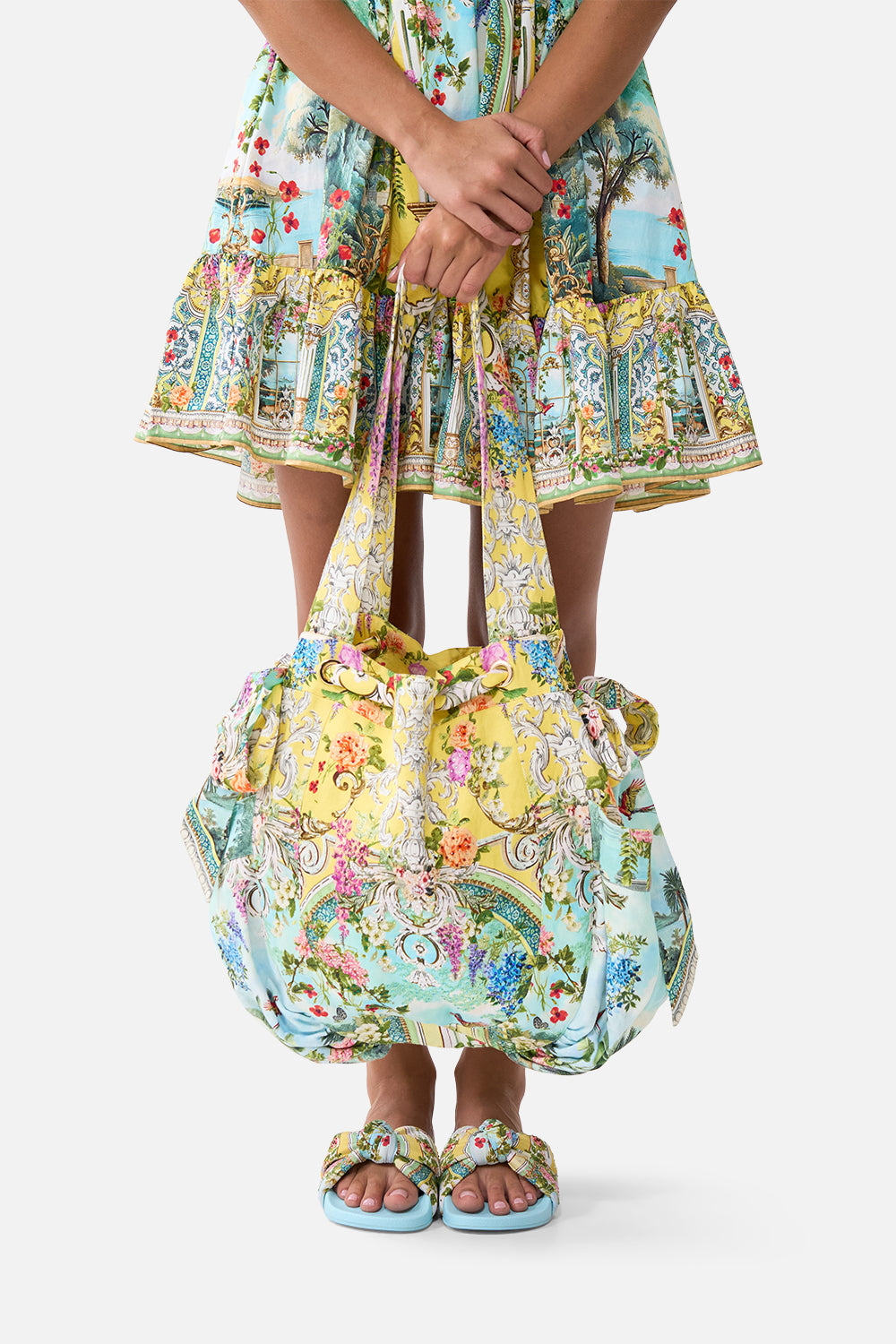 DRAWSTRING BOW BEACH BAG TALES OF TOPKAPI PALACE