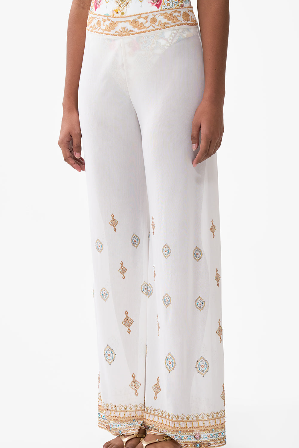 MESH STRAIGHT LEG BEACH PANT OTTOMAN DYNASTY