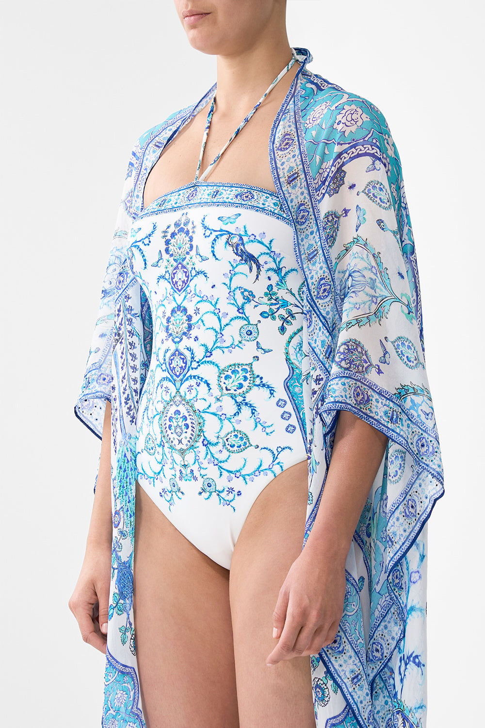 SILK CHIFFON SHRUG ISNIK LULLABY