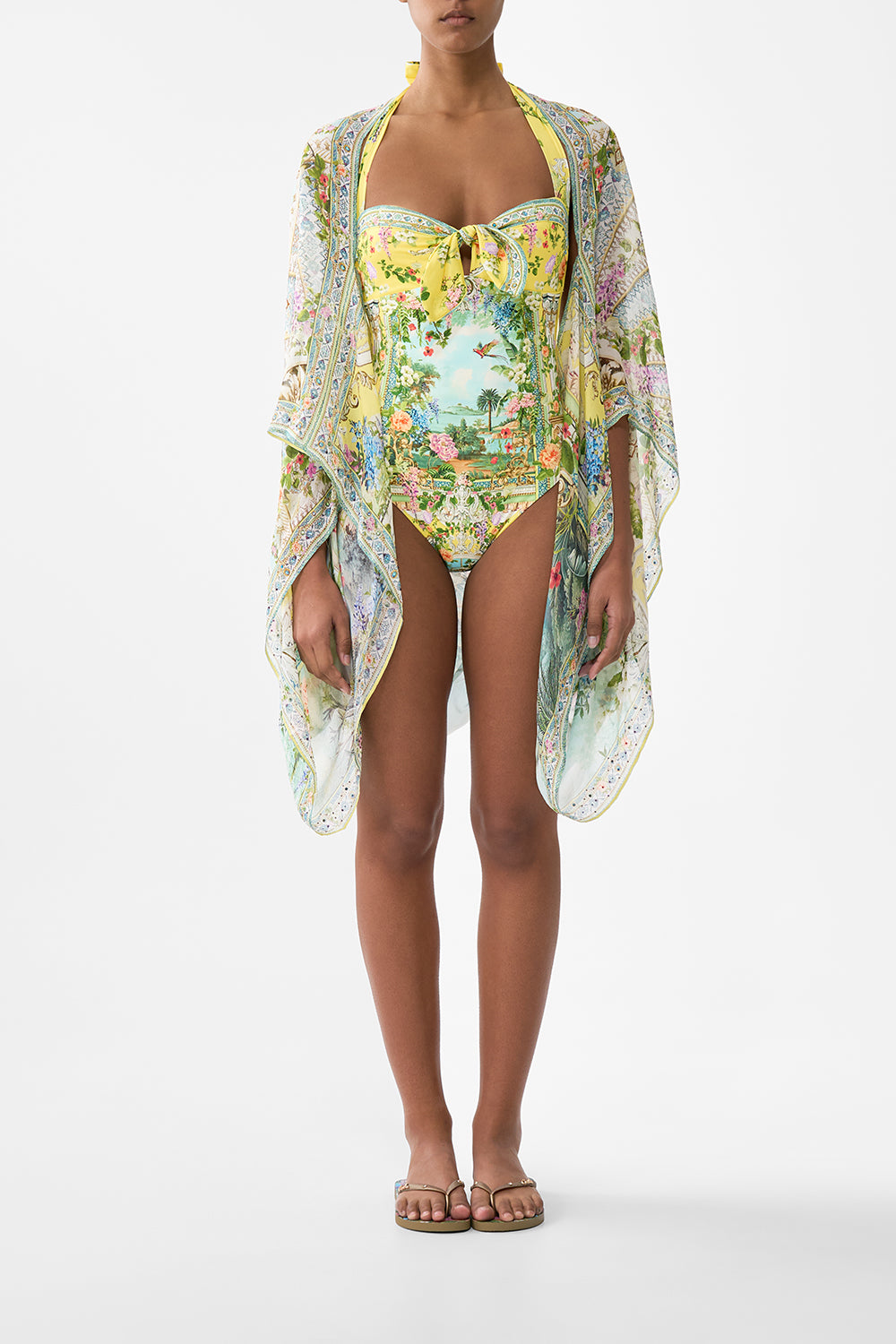 SILK CHIFFON SHRUG TALES OF TOPKAPI PALACE