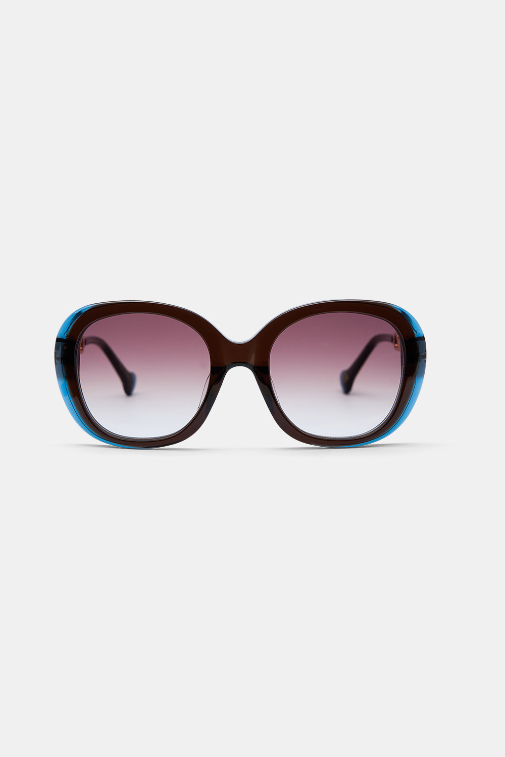 ONE HOT MESS SUNGLASSES CRYSTAL CHOCOLATE / CRYSTAL TEAL
