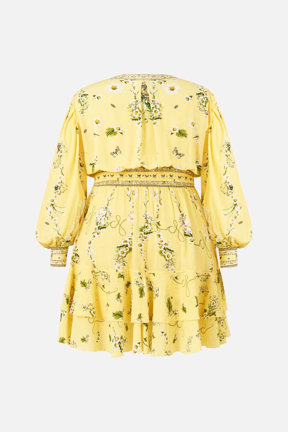 BUTTON FRONT FRILL DRESS DAISY CHAINS