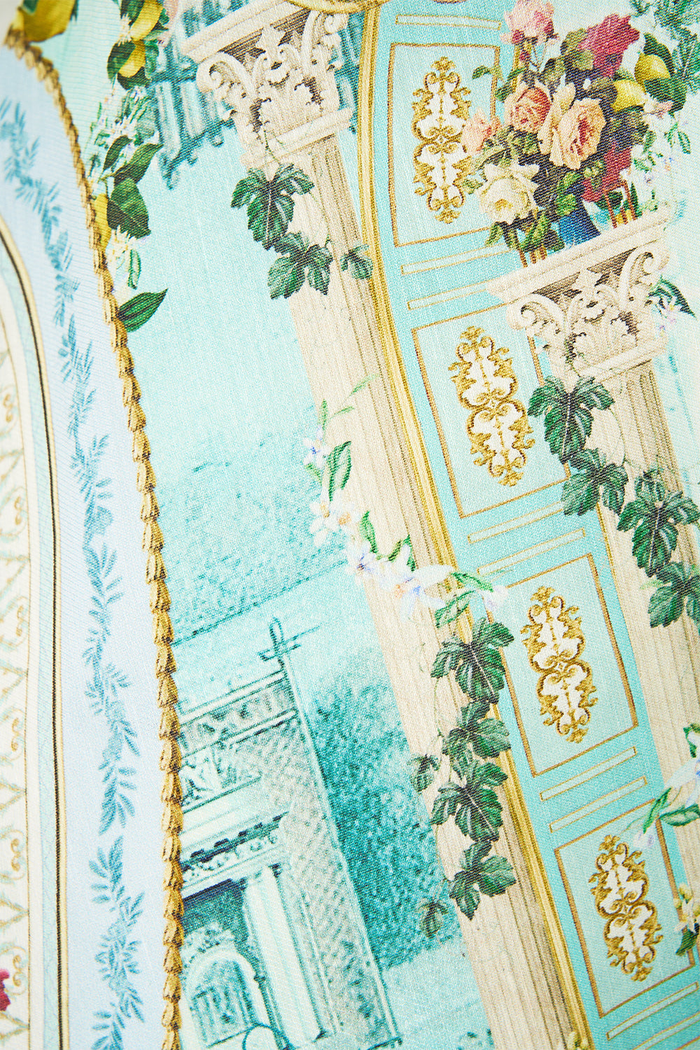 TIE FRONT FRILL SLEEVE SHORT DRESS VENUS ON A VESPA