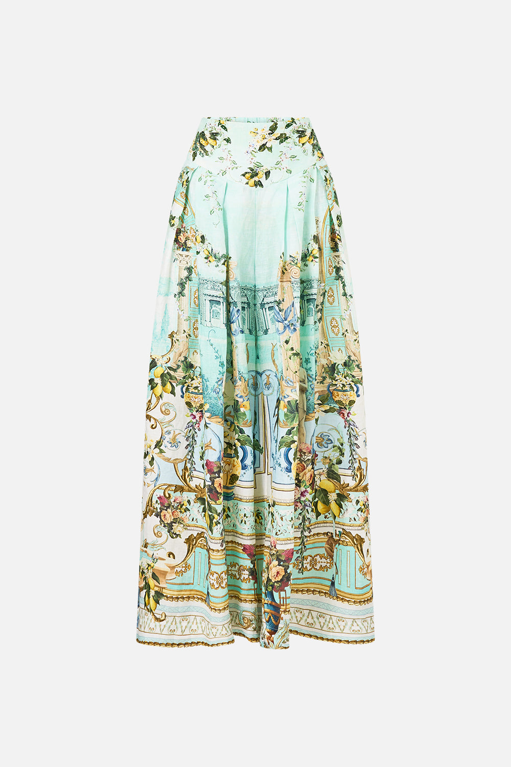 CORSET WAIST WIDE LEG PANT VENUS ON A VESPA