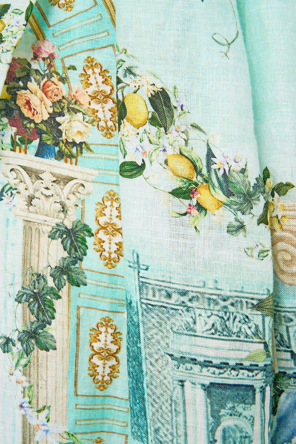 CORSET WAIST WIDE LEG PANT VENUS ON A VESPA