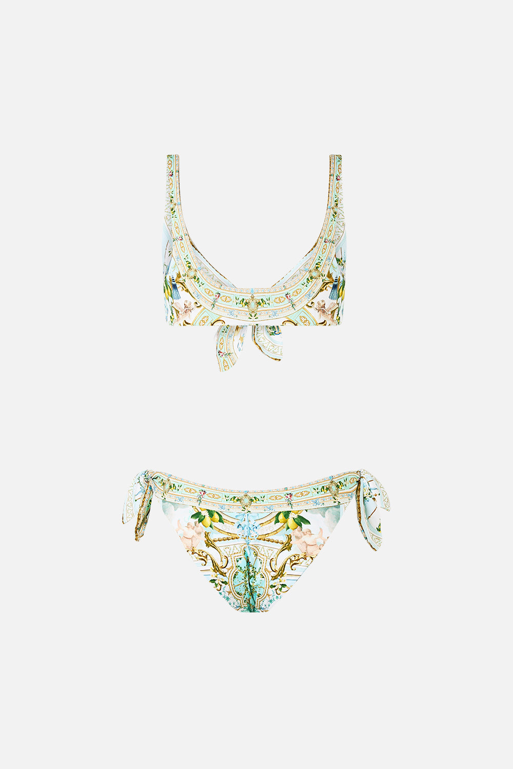 REVERSIBLE TIE BIKINI SET VENUS ON A VESPA