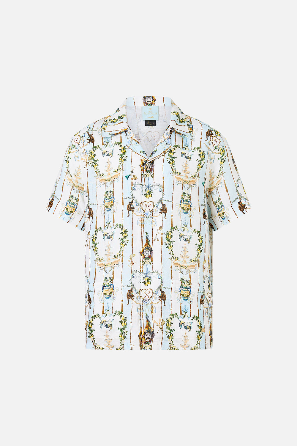 SHORT SLEEVE CABANA SHIRT VENUS ON A VESPA