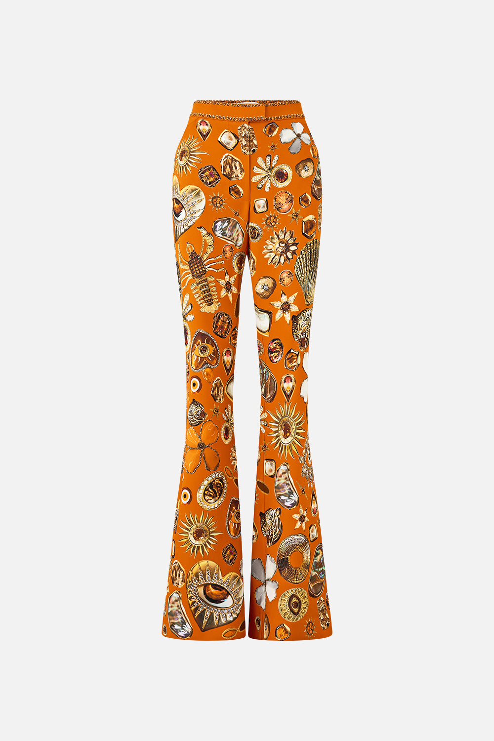 FLARE TROUSER WITH SEAM DETAIL TALISMANS OF TURKIYE