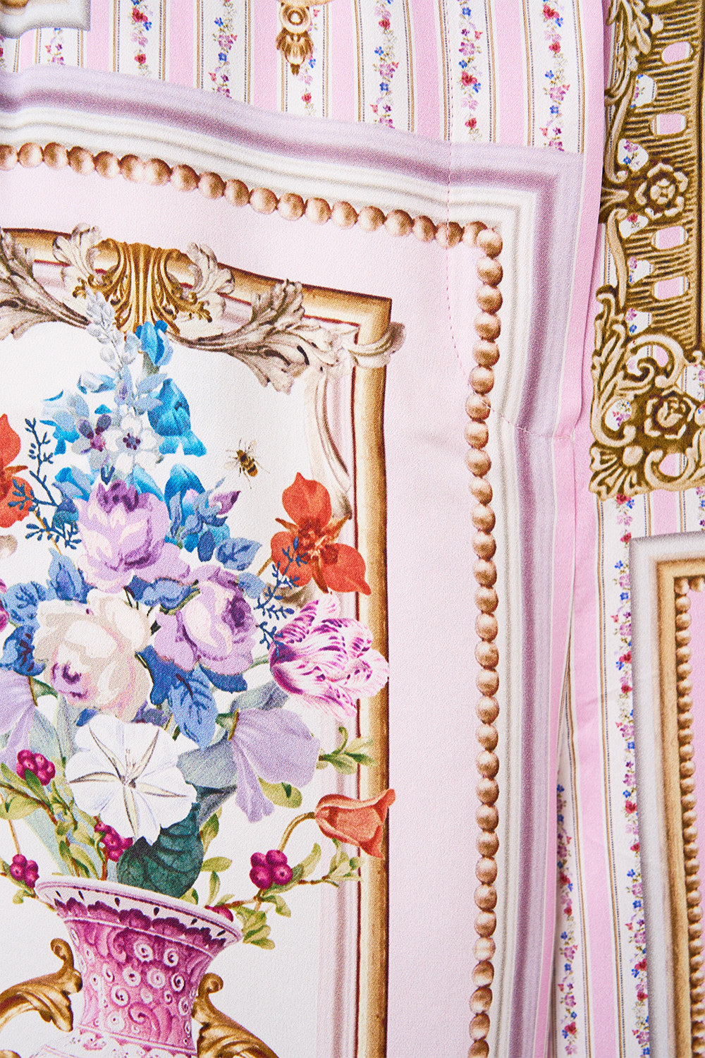 BUTTON FRONT LOUNGE PANT PALATIAL PASTELS