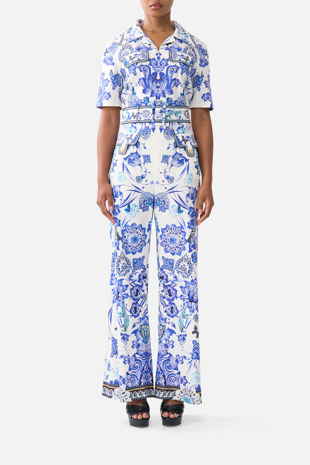 POCKET JUMPSUIT ALL ABOUT THAT LACE