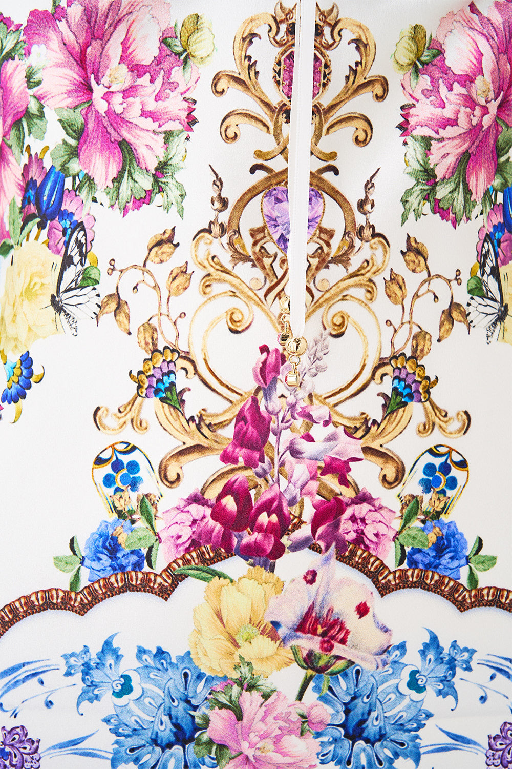 GATHERED BODICE BIAS DRESS ALL ABOUT THAT LACE