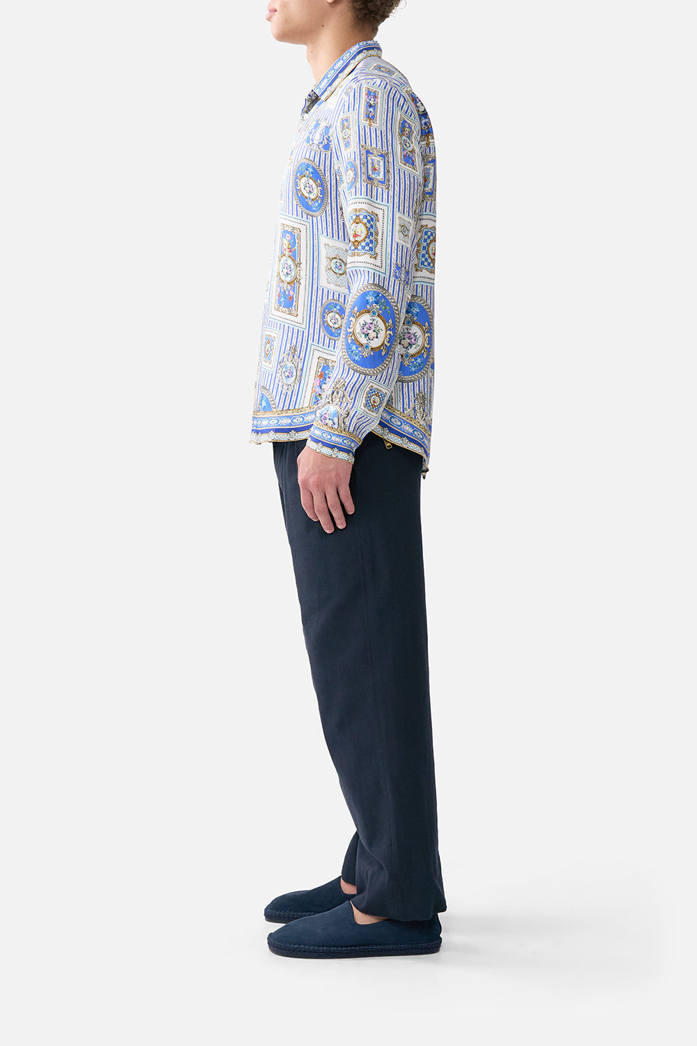 LONG SLEEVE COLLARED SHIRT OTTOMAN OPULENCE