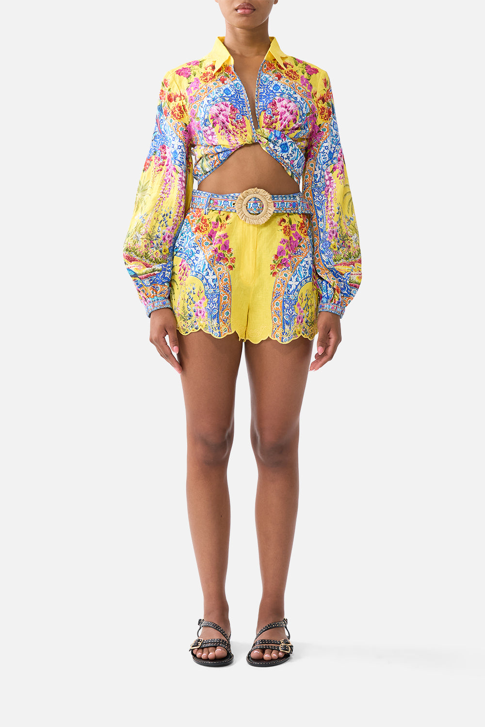 CROPPED WRAP SHIRT SULTANAHMET SUMMER