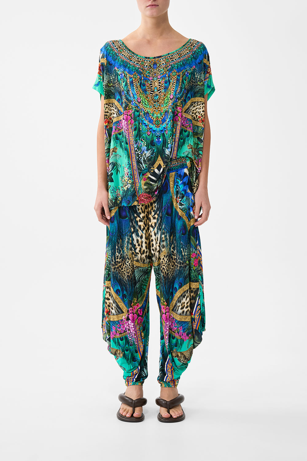 JERSEY DRAPE PANT WITH POCKET ANIMAL ALCHEMY