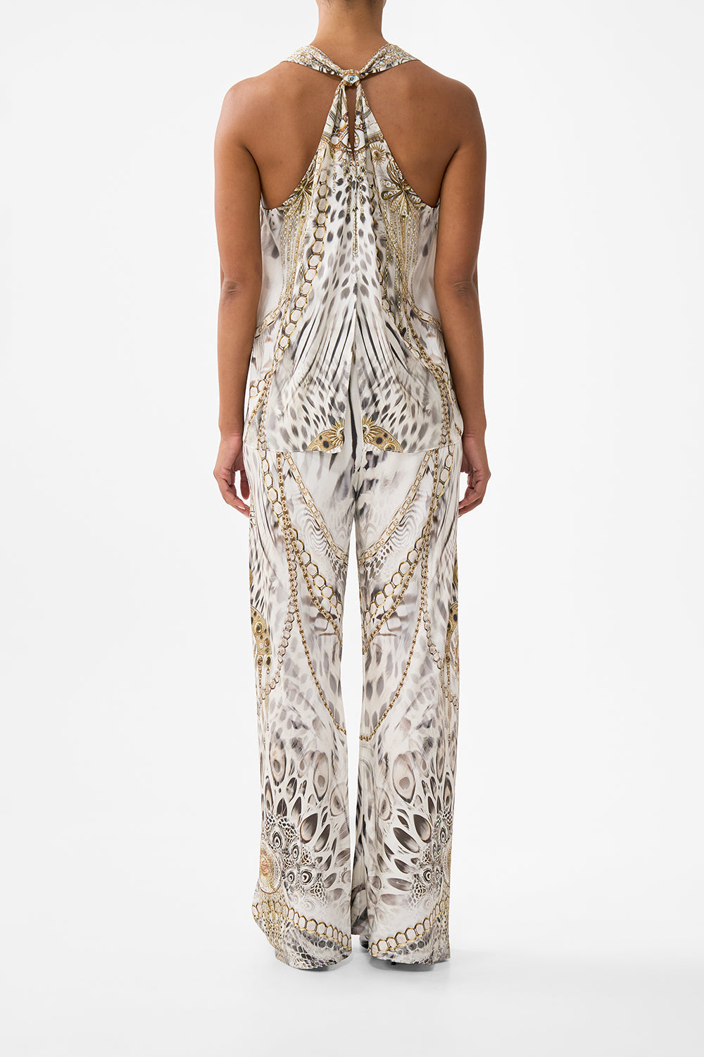 BIAS CUT DRAWSTRING PANT LADY LIONHEART