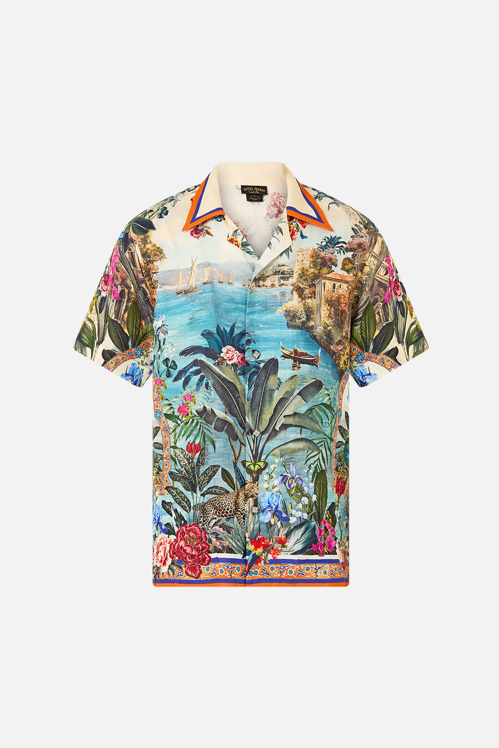 SHORT SLEEVE CABANA SHIRT BODRUM BOTANICALS