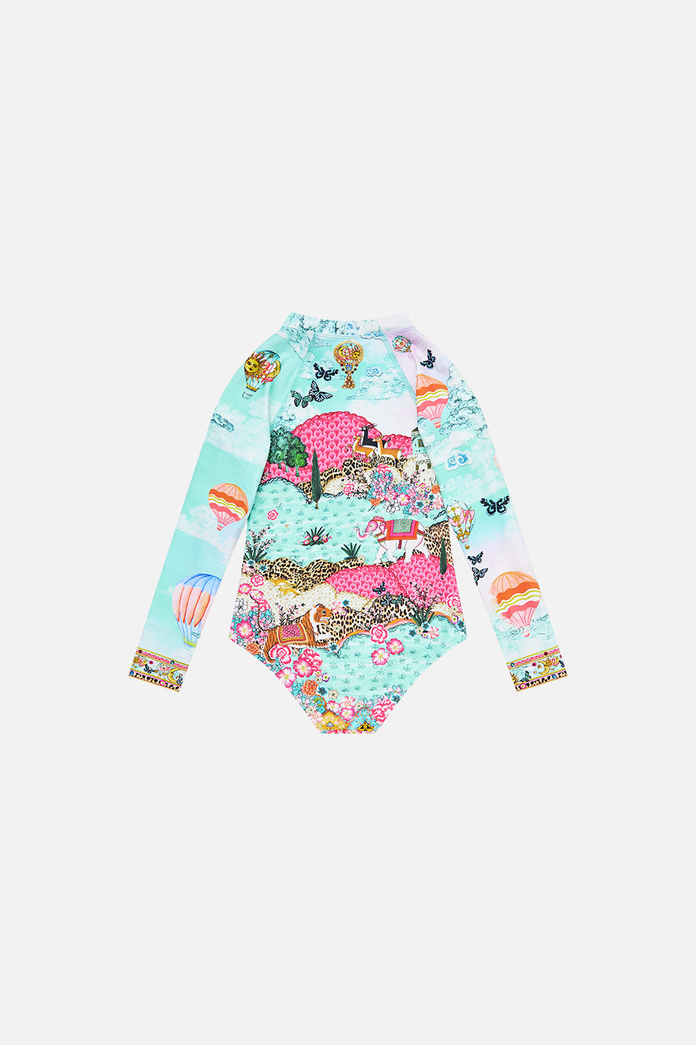 KIDS LONG SLEEVE ZIP FRONT PADDLE SUIT MINIATURE MOMENTS