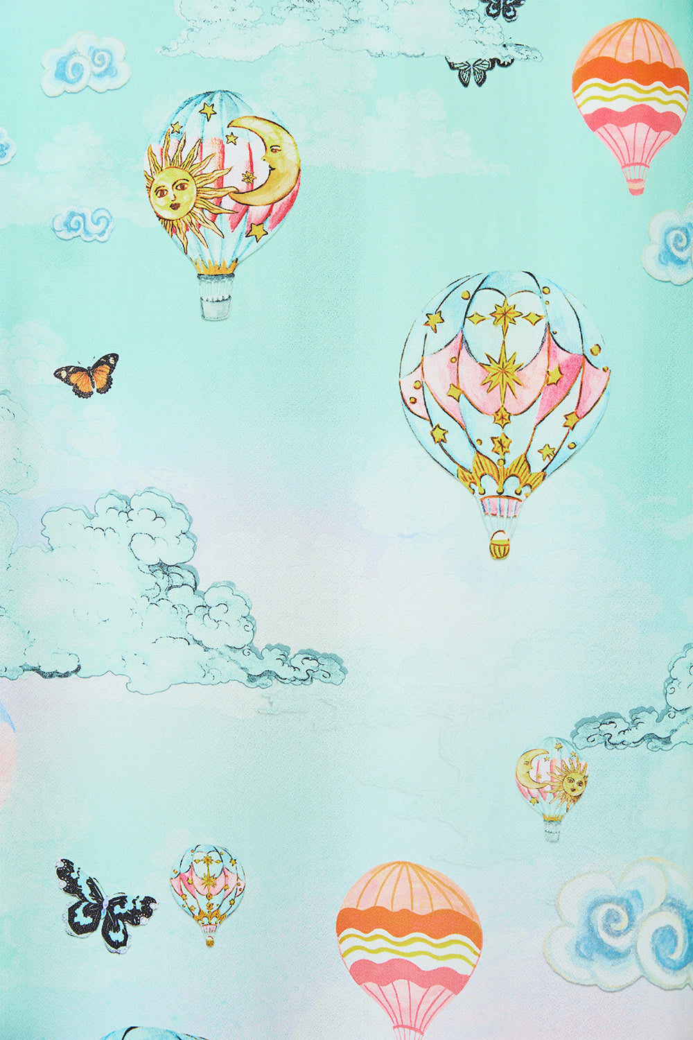 LAYERED MAXI SARONG WITH TIE FRONT MINIATURE MOMENTS