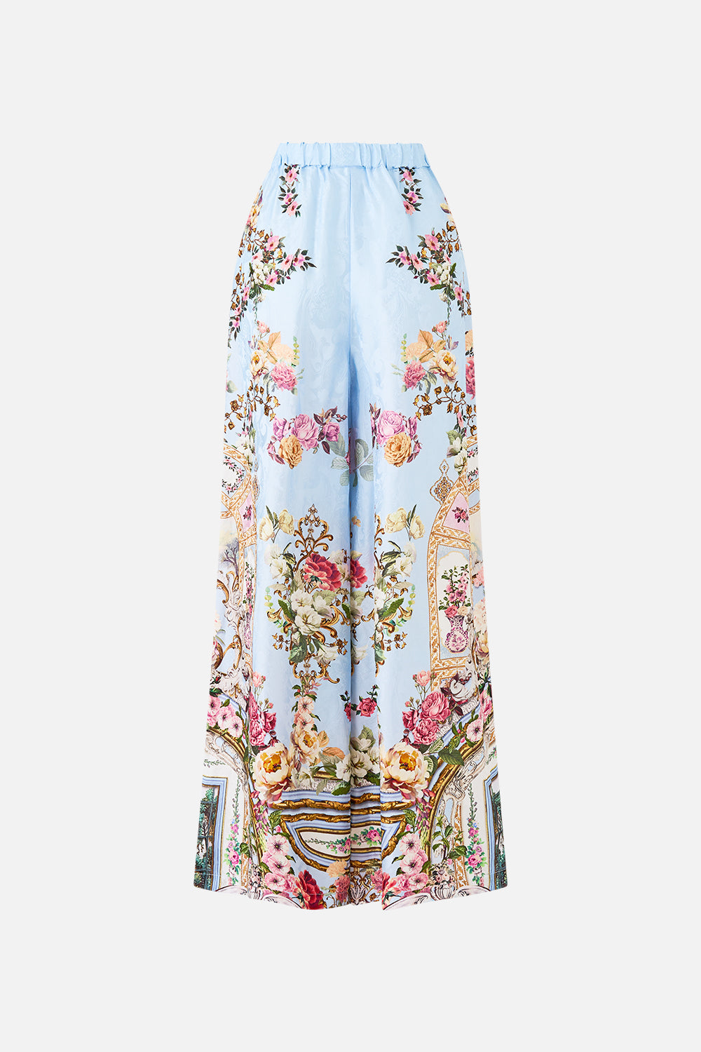 MINIMAL WIDE LEG PANT TILED IN TIME