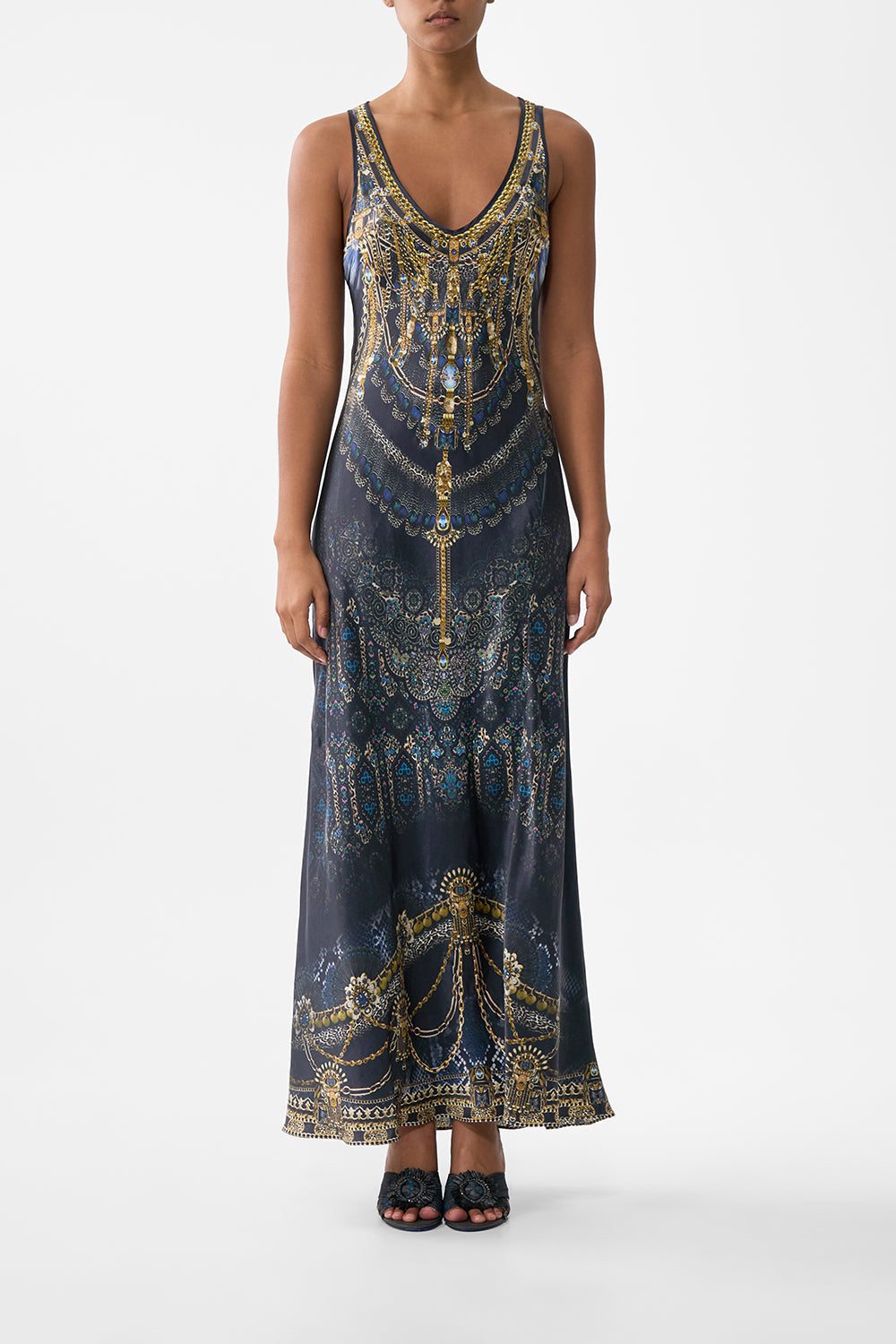 BIAS CUT TANK DRESS SONG OF THE SOLSTICE