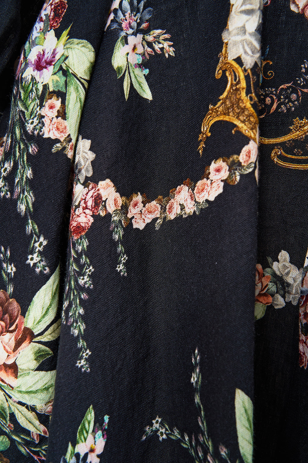 The CAMILLA Waist Tie Shirt Dress in our Noble Endeavours print.