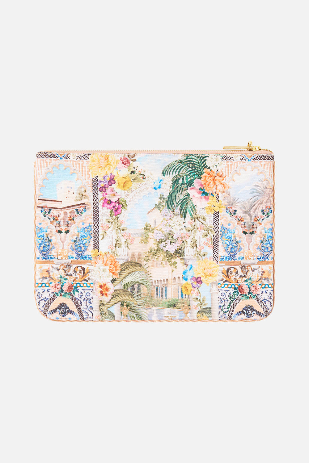 SMALL CANVAS CLUTCH THE ARCHITECTS OF ALCÁZAR