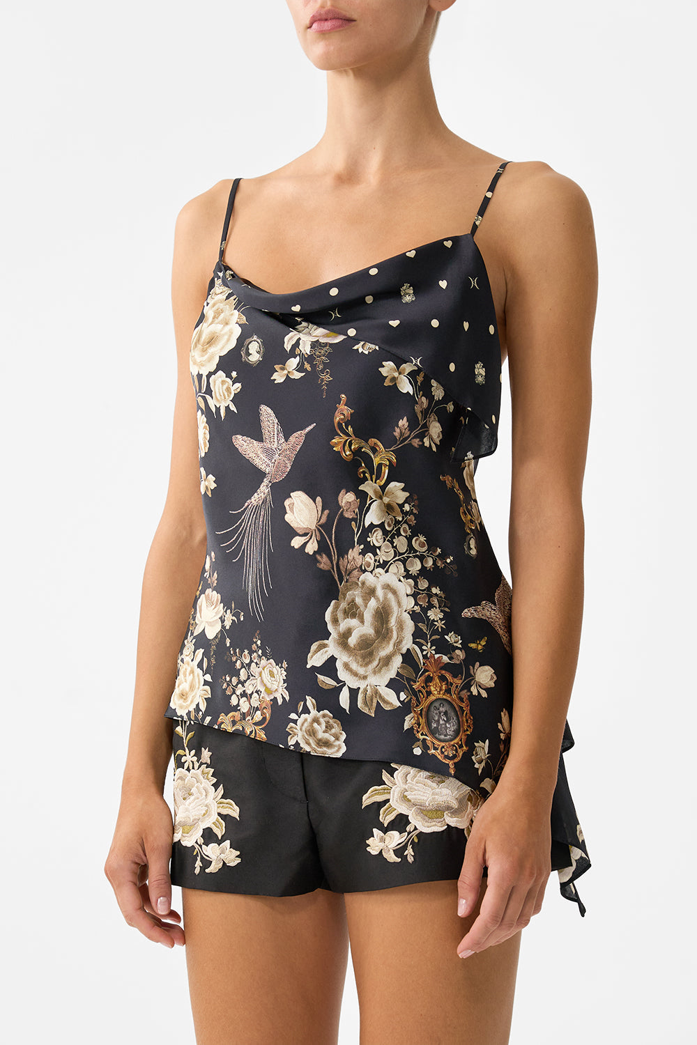 LOW RISE MINI SHORTS FLAMENCO FOLKLORE